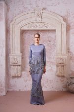 Satinora in Smoky Blue