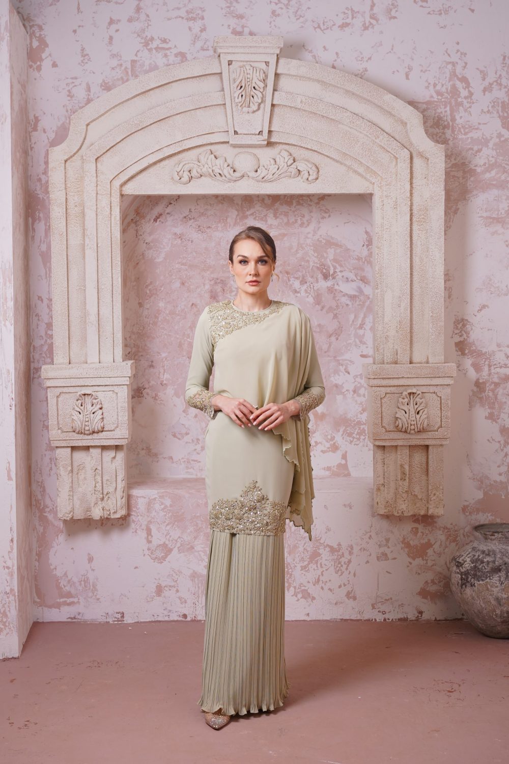 Syifa in Sage Green
