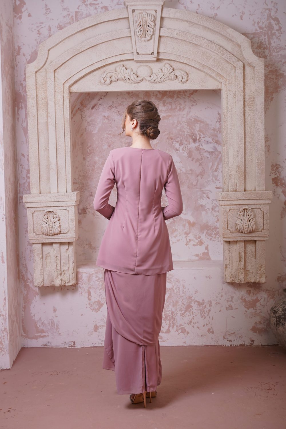 Lenora in Dusty Pink