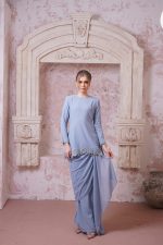 Lenora in Smoky Blue