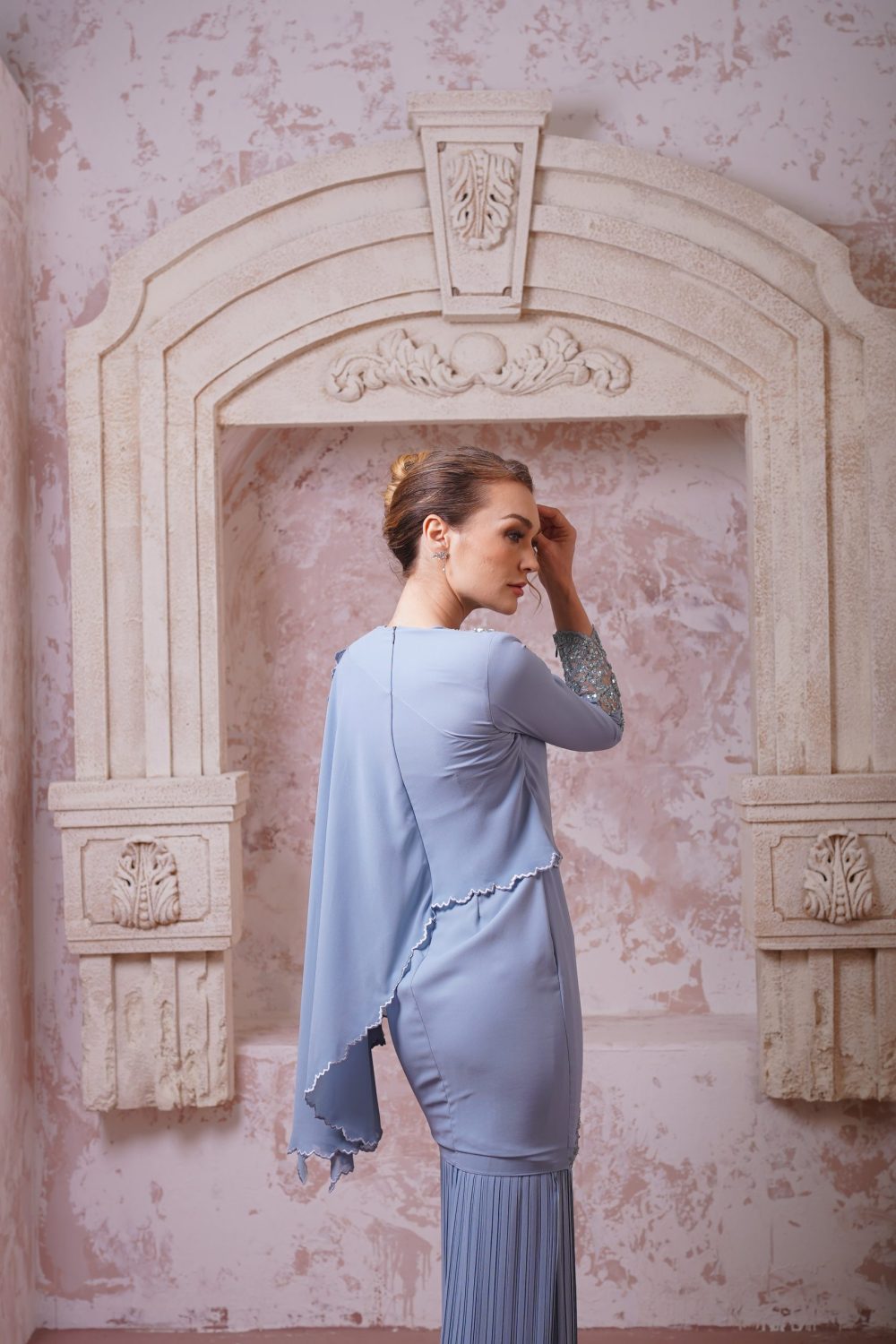 Syifa in Smoky Blue