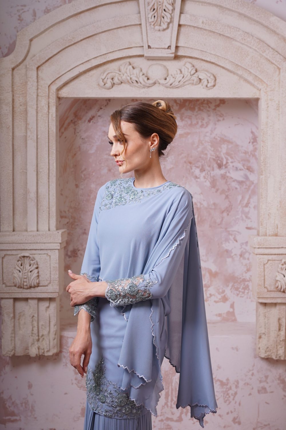 Syifa in Smoky Blue