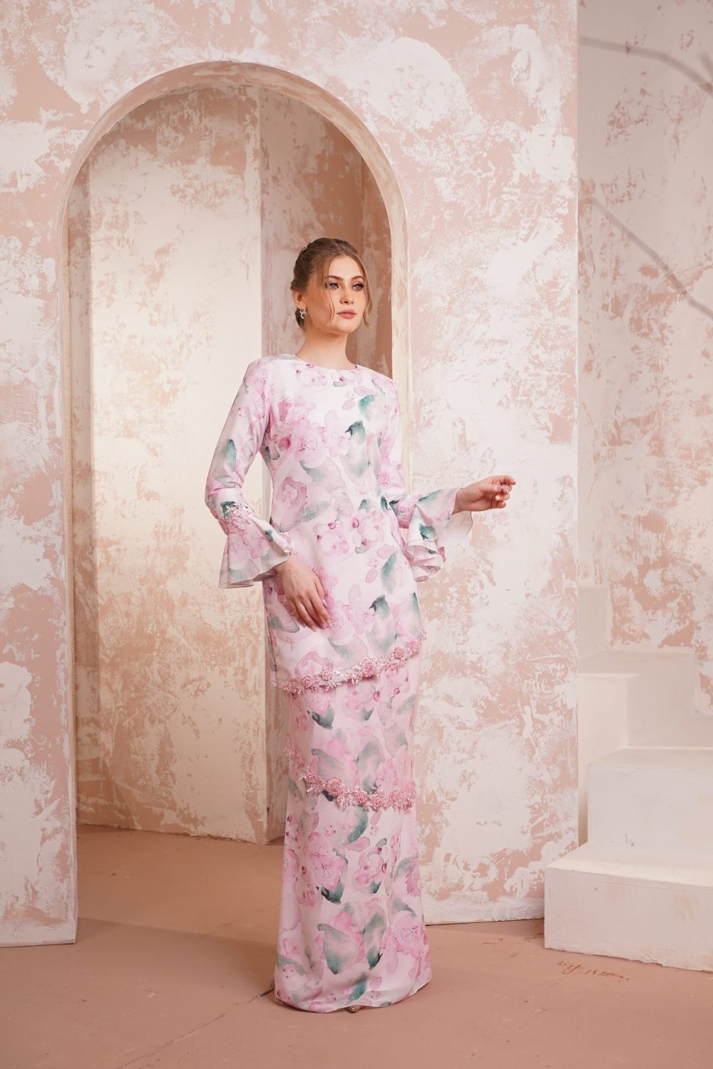 Emberly in Blush Pink - view 2 - Effa Sidek Atelier