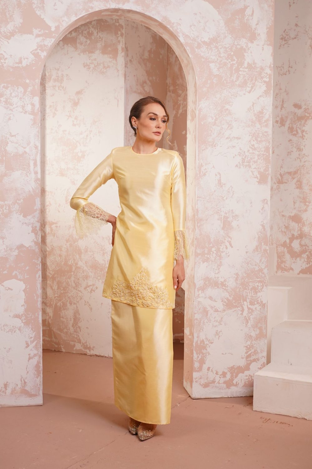 Wardah in Yellow - view 2 - Effa Sidek Atelier