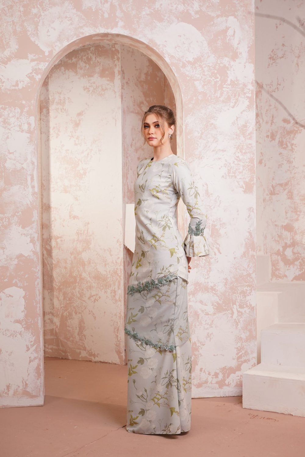 Emberly in Misty Green - view 2 - Effa Sidek Atelier