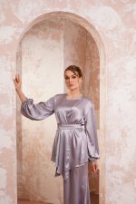 Saffiya in Grey