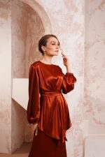 Saffiya in Brick Orange