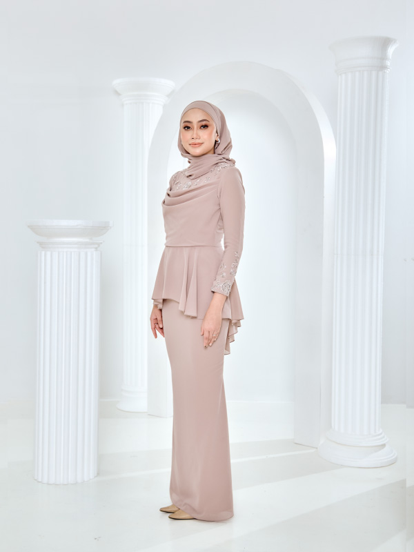 Dhina Dress - view 2 - Effa Sidek Atelier