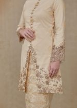Saloma Songket Kebarung in Champagne
