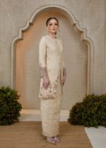 Saloma Songket Kebarung in Champagne