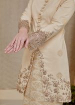 Saloma Songket Kebarung in Champagne