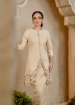 Saloma Songket Kebarung in Champagne