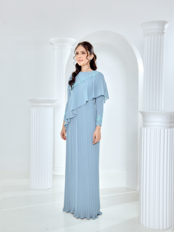 Khadeeja Dress - view 2 - Effa Sidek Atelier