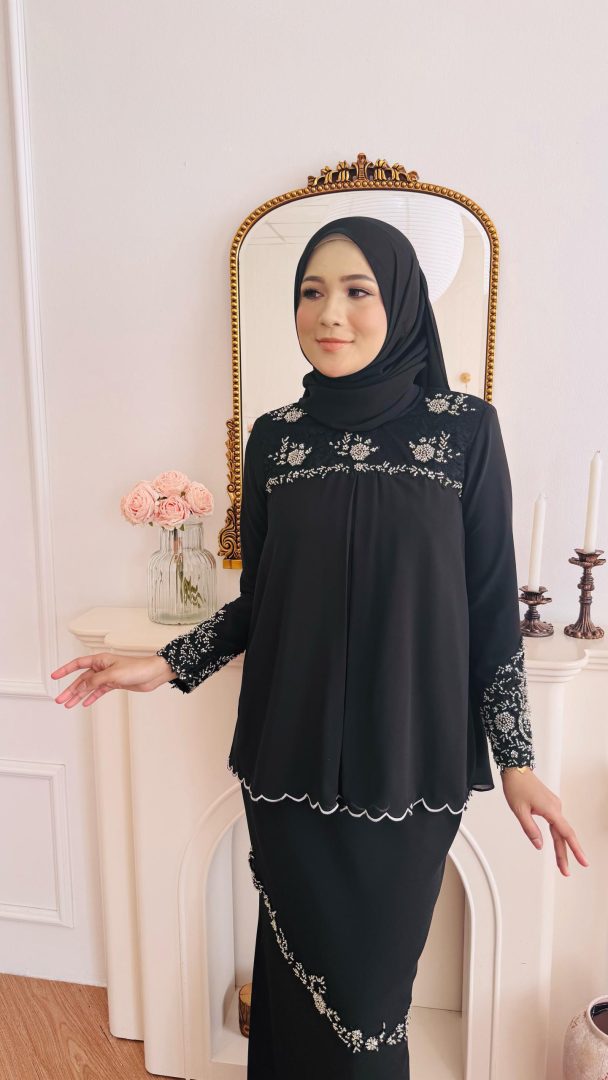 Ivy Kurung - Detail View | Effa Sidek Atelier