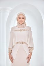 Darwisya Dress in Nude