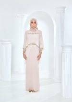Darwisya Dress in Nude
