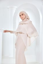 Darwisya Dress in Nude